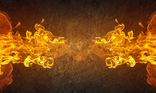 火热烧烤火焰背景设计图片