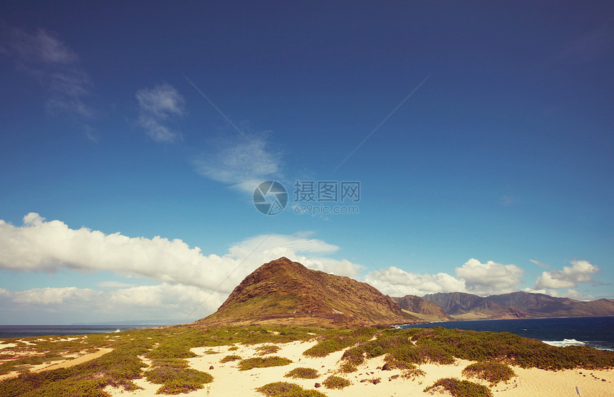 夏威夷岛风景如画图片