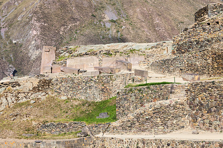 奥兰泰坦博遗址奥兰泰坦博秘鲁南部的个城镇印加考古遗址图片