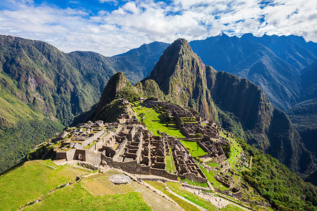 秘鲁印加遗址马丘比丘,1983联合国教科文世界遗产遗址世界新七大奇迹之背景