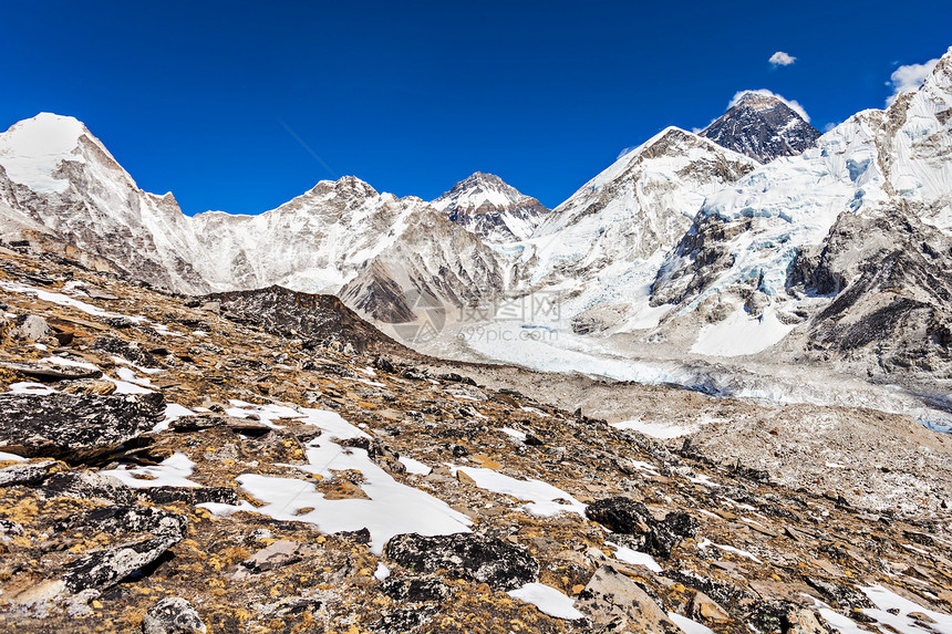 珠穆朗玛峰,珠穆朗玛峰卢霍特景观,尼泊尔喜马拉雅图片