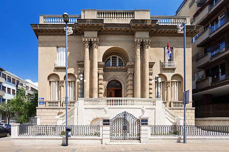 贝尔格莱德尼古拉特斯拉博物馆的立高清图片