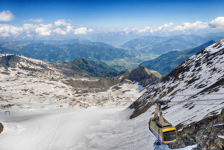 高山索道,滑雪胜地图片