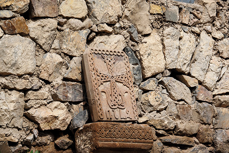 亚美尼亚山区古修道院KhorVirap的地成立于21662图片
