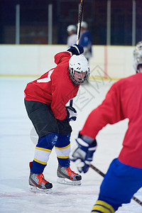 冰球运动运动员比赛高清图片