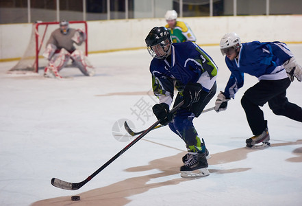 冰球运动运动员行动,商业竞争高清图片