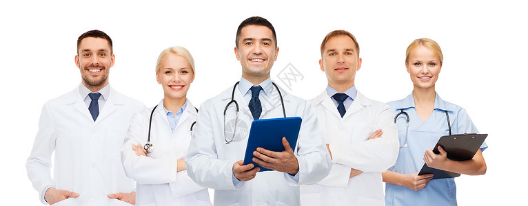 医疗保健,专业,人,技术医学医生与平板电脑剪贴板图片