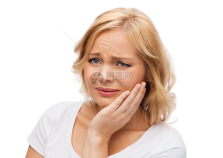 人,医疗,牙科问题快乐的女人牙痛图片