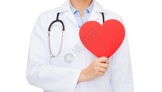 保健医学女医生心脏听诊器心脏听诊器的女医生图片