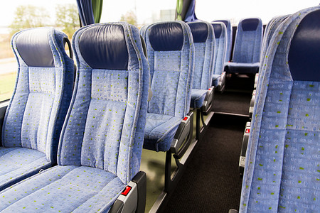 运输,旅游,公路旅行设备旅行巴士内部座位图片