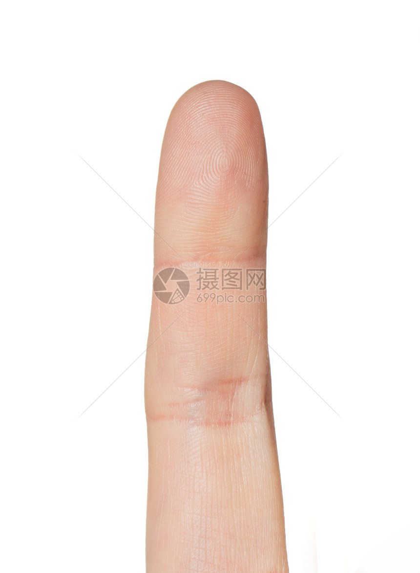 手势想法注意力警告身体部分用根手指向上靠近图片