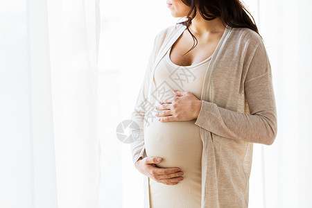 怀孕,母亲,人期望的孕妇大腹便便图片