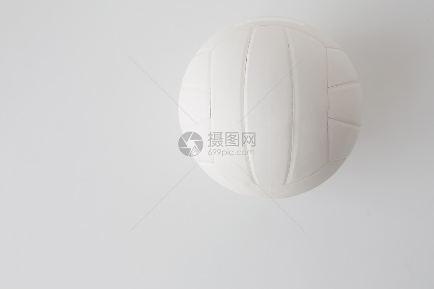 运动,健身,游戏,运动设备物体的白色排球球的特写图片