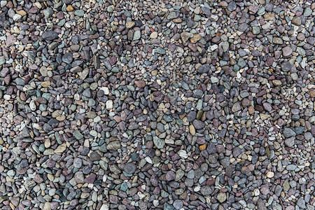 无生命的自然背景海滩鹅卵石的特写海滩鹅卵石背景图片