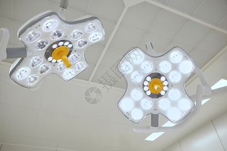 外科设备医院手术室的手术灯图片