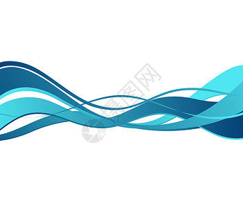 抽象蓝色波浪元素抽象蓝色波浪元素蓝色的波浪图片