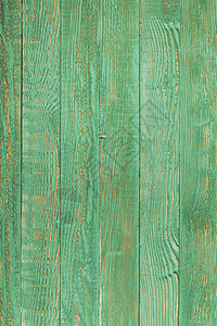 绿色的木墙,漆成破旧别致的风格图片