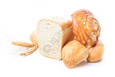 同类型的小麦包包分离白色小麦包图片