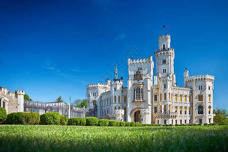 波西米亚城堡捷克共国高清图片