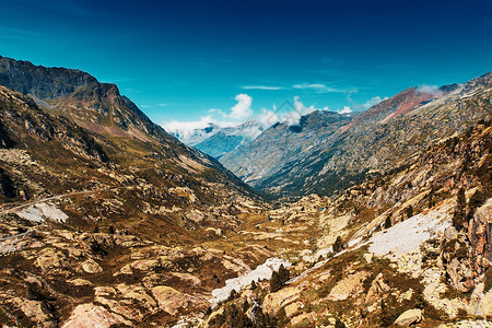 秋天法国的高山图片