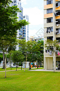新加坡住宅楼的景观新加坡住宅楼图片