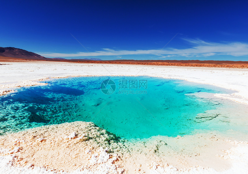 阿根廷的奥霍德尔马朱吉省的个盐沙漠图片