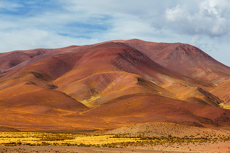 山地高原拉波纳,阿根廷北部高清图片
