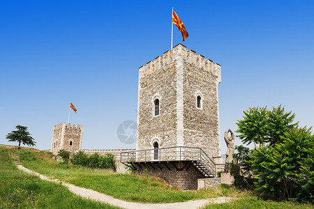 凯尔要塞个历史上的堡垒,位于马其顿的斯科普里老城图片