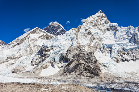 珠穆朗玛峰,珠穆朗玛峰卢霍特景观,尼泊尔喜马拉雅图片