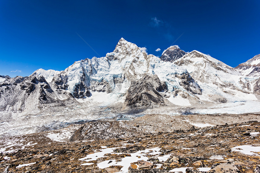 珠穆朗玛峰,珠穆朗玛峰卢霍特景观,尼泊尔喜马拉雅图片