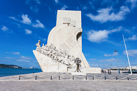 灾后纪念帕德拉奥多斯德索布里门托斯发现纪念碑葡萄牙里斯本塔古斯河畔的座纪念碑背景