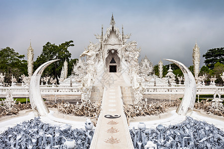 泰国江瑞的黄荣昆寺高清图片
