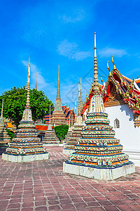沃特福泰国曼谷法拉纳洪区的个佛教寺庙建筑群图片