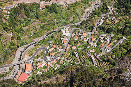 库拉尔达斯弗雷拉斯葡萄牙马德拉群岛的个民间教区背景