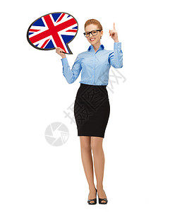 英国女女孩气球高清图片