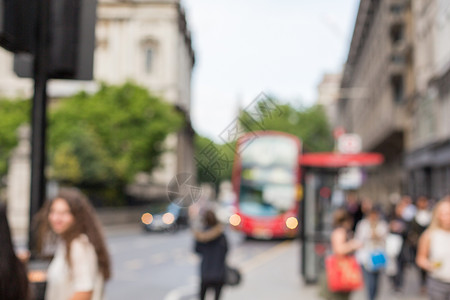 城市生活,公共场所背景城市街道与人交通伦敦图片