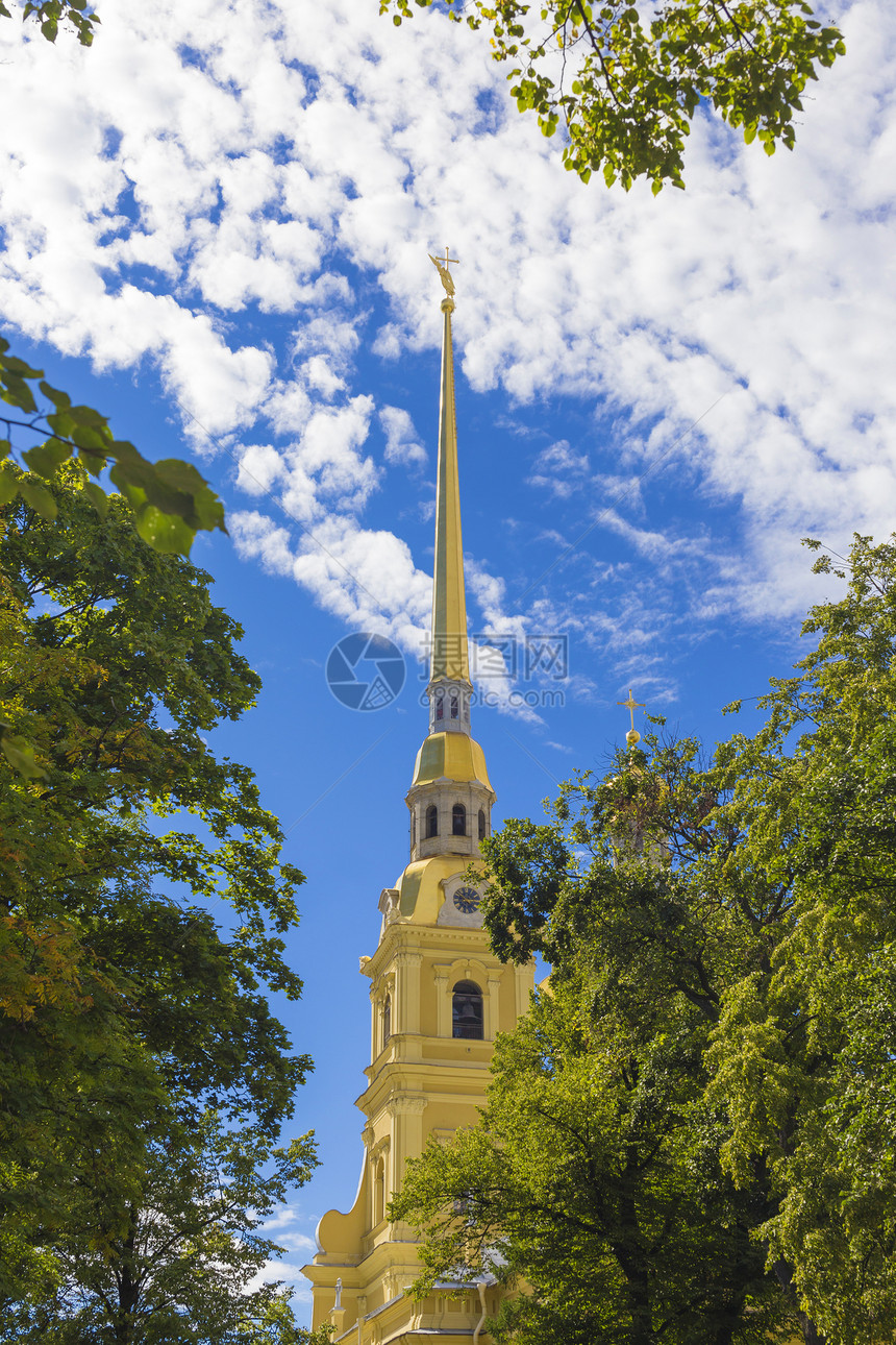 彼得保罗大教堂尖塔图片