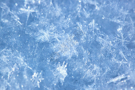 雪花观柔的蓝调背景图片