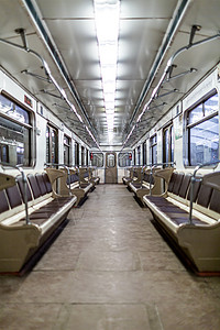 内部空莫斯科地铁车图片