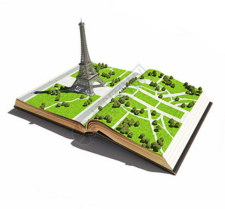 巴黎公开的书里三维图片