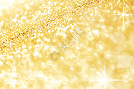 抽象的金色闪亮的节日背景图片