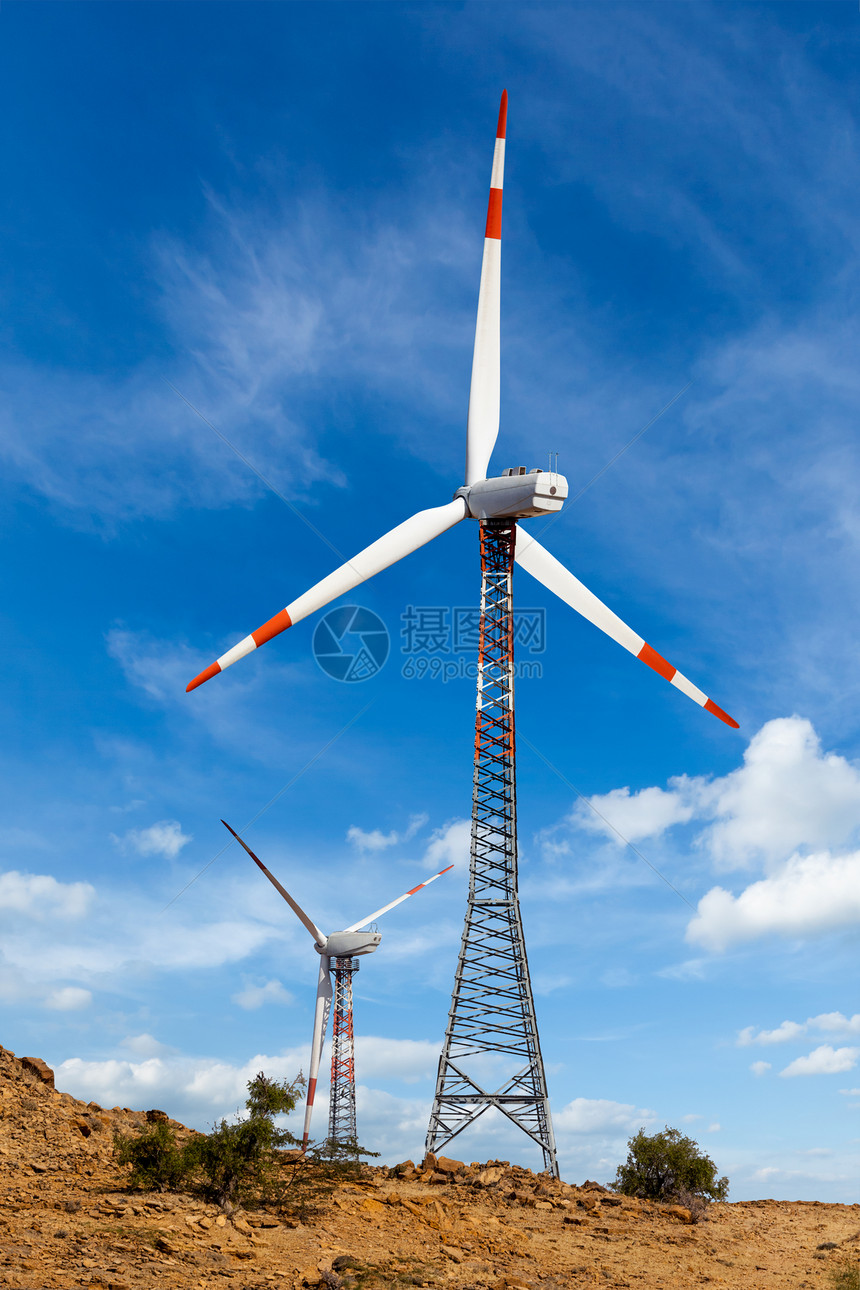 绿色可再生电力能源电动风力发电机涡轮机图片