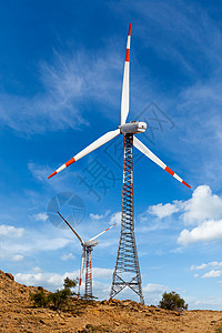 绿色可再生电力能源电动风力发电机涡轮机图片