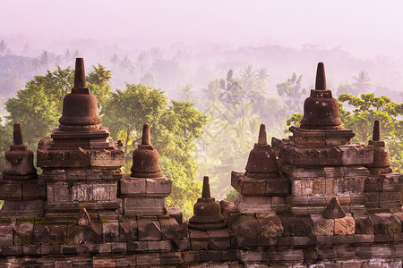 联合国教科文日惹博罗布杜尔神庙,爪哇,印度尼西亚背景