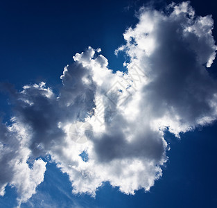 瓦蓝明朗天空云cloud的名词复数群造成愉快明朗的事物背景