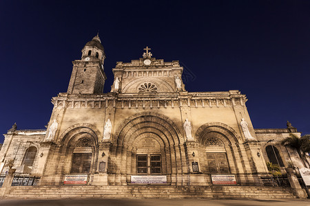 马尼拉大教堂,内努罗斯,马尼拉,菲律宾图片