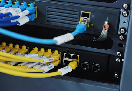 以太网电缆网络服务器机房,配用于数字电视IP通信互联网的计算机设计图片