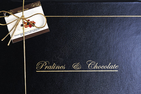 巧克力Praline豪华盒子,糖果糖果图片