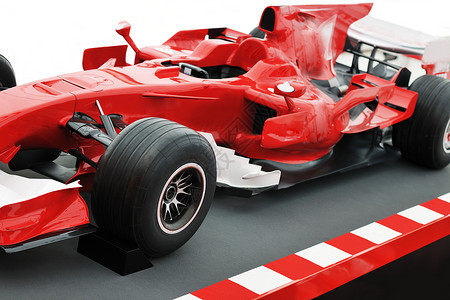 福尔梅尔金属福尔梅尔1,辆自动快速红色汽车隔离白色背景下的工作室,代表权力速度的背景