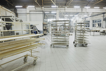 包烘焙食品厂生产新鲜产品高清图片